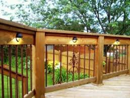 19 Ideas Backyard Deck Lighting Railings Deck Railing Design Deck Lighting Outdoor Deck Lighting