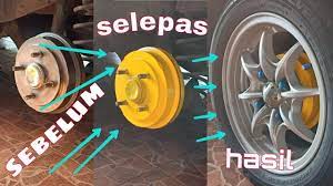 Maybe you would like to learn more about one of these? Cara Spray Rim Kereta Repaint Colour Cat Youtube