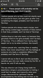 Great setting, supernatural powers, sentient swords… what's not to like? Very Smart Imdb User Is Able To Appreciate Movie Burning Because They Did Puzzles As A Kid Iamverysmart