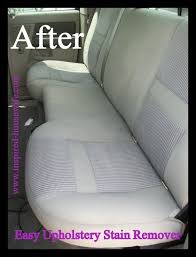 Best Stain Remover For Car Upholstery Cleaning Hacks Household Hacks Clean House