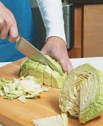 How To Cut Core Cabbage