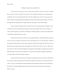 Self reflection in tagalog example. Reflection Paper On Jose Rizal Movie Rzl110 Reflection Paper On Jose Rizal Studocu