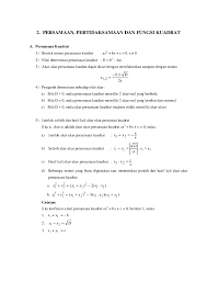 Pdf Bab 2 Pers Kuadrat Gregorius Christ Academia Edu