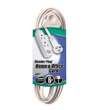 Southwire 6 Ft 16 3 Spt 2 Multi Outlet 3 Indoor Light Duty Flat Plug Extension Cord 35178801 Flat Plug Extension Cord Extension Cord Cord