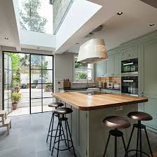 create space for the open plan kitchen