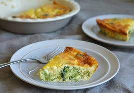 crustless broccoli quiche once upon a