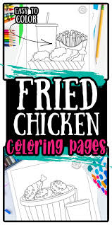 Free printable chicken coloring pages for kids. Free Fried Chicken Printable Coloring Pages For Kids Chicken Coloring Pages Chicken Coloring Coloring Pages For Kids
