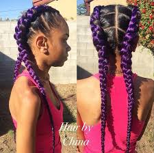 Master the braided bun, fishtail braid, boho side braid and more. Striking 25 Purple Braids On Dark Skin New Natural Hairstyles