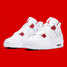 Air Jordan S Instagram Profile Post Metallicpack 20th June Air Jordan 4 Retro Red Metallic Colorway Univ In 2020 Air Jordans Air Jordans Retro White Nike Shoes