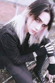 Gothic Guy Goth Guys Long Hair Styles Men Boys Long Hairstyles