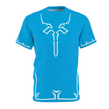 Link Breath of the Wild Champion Tunic T Shirt Unisex | eBay