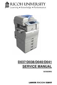 If admin/blank doesn't work yeah , i want to log in through supervisor account but the default account which need a password is. Ricoh D037 Service Manual Pdf Download Manualslib