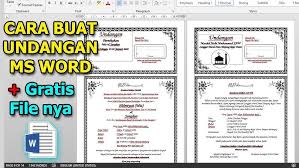 We did not find results for: Cara Buat Undangan Ms Word Pernikahan Tahlilan Yasinan Syukuran Sunatan Format Undangan Youtube
