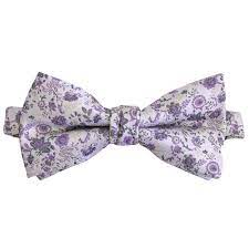 Silver Lavender Small Floral Banded Bow Tie 6041 Tie One On Floral Tie Wedding Mens Floral Tie Floral Bow Tie