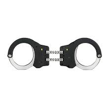 Once you have attached the handcuffs to an arm, you can use the cuff to bend the arm until the person reaches their pain threshold, after which the person tends to be more compliant. Asp Ultra Cuffs Hinge Steel Bow