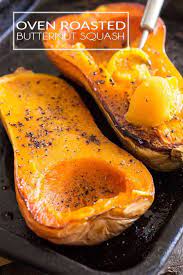 Oven Roasted Butternut Squash Recipe Oven Roasted Butternut Squash Butternut Squash Recipes Roasted Baked Butternut Squash