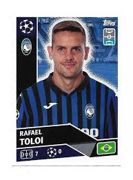 O único lugar onde o sucesso vem antes que o trabalho é no dicionário. Champions League 2020 21 Topps N Ata4 Rafael Toloi Atalanta New