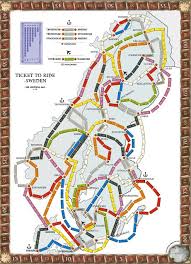 Ticket To Ride Sweden Ticket To Ride Ticket To Ride Expansion Riding