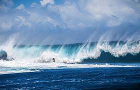 Laut ocean air warna warni abstrak pelangi geometris wifi biru ombak. Proses Terjadinya Ombak Dan Jenis Jenisnya Ilmugeografi Com