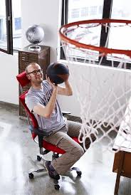 Basketball In The Office Business Office Design Office Basketball Hoop The Office