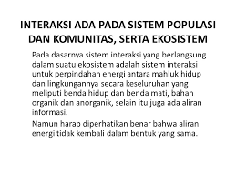 Dalam proses aliran energi pada ekosistem akan dapat membentuk rantai makanan, jaring makanan komplek dan perputaran seluruh komponen dikenal sebagai siklus biogeokimia. Tim Biologi Dasar Departemen Biologi Fst Ua Ppt Download