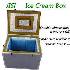 Large 95l Plastic Pu Insulation Ice Box Cooler For Ice Cream Storage Keepfresh Icepack Storage Cool Cooler Tra Ice Box Packing A Cooler Large Cooler