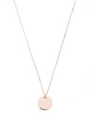 The Gold Plated Circle Necklace Is Very Minimalistic Simple And Modern Looki Rose Gold Necklace Circle Necklace Silver Gold Necklace Simple Minimalist Jewelry