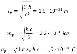 Resultado de imagen de EcuaciÃ³n de la masa de Planck