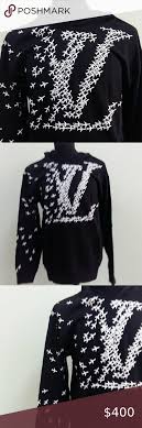 Louis Vuitton Planes Print Black Hoodie In 2020 Black Hoodie Louis Vuitton Shirts Hoodies