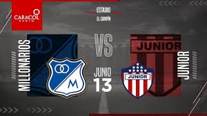 Get live football scores for the millonarios vs junior football game taking place on 23 may 2021 in the colombian primera a ap final stage football competition. En Vivo Millonarios Vs Junior Semifinales Liga Colombiana Por El Fenomeno Del Futbol Video En Contexto