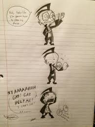 Poor Big Headed Earth Child By Im0normal0i0swear Invader Zim Invader Zim Characters Doodle Sketch