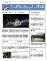 Newspaper Template 9 Download Free Documents In Pdf Ppt Word Newspaper Template Newspaper Newspaper Article Template