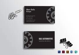 15% off with code zazpartyplan. Automotive Business Card Design Template In Psd Word Publisher Illustrator Indesign