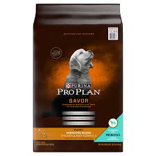 purina pro plan probiotics dry puppy food savor shredded