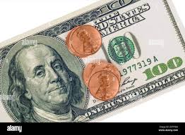 Us penny angle hi-res stock photography and images