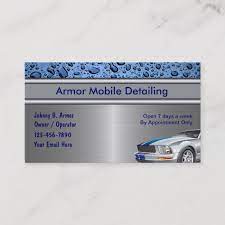Additional price for double sided and upgrade options. Auto Detailing Business Cards Business Card Branding