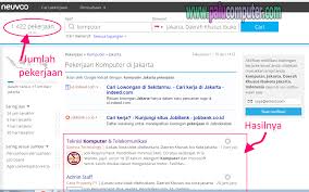 Pekerjaan sebagai marketing banyak dicari oleh pelamar kerja. Neuvoo Mesin Pencarian Lowongan Kerja Online Di Indonesia Belajar Komputer Dasar Palu