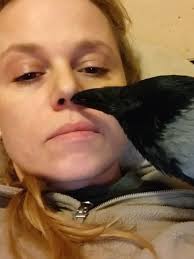 That Lady Who Saved A Raven and Light in Her Kitchen