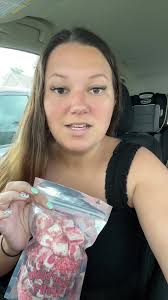 Freeze dried strawberry shortcake bars??!! #fyp #freezedriedcandy  #freezedriedicecream #snackreview #candyreview