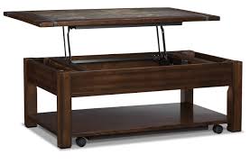 40w x 40d x 20h finish: Roanoke Coffee Table With Lift Top And Casters The Brick
