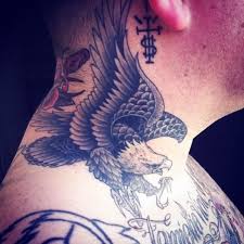 Find & download free graphic resources for tattoo. 35 Traditional Eagle Tattoos On Neck