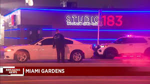 One person has died and six others wounded after a shooting late friday in miami, police said. 1 Killed 1 Injured In Shooting At Miami Gardens Nightclub
