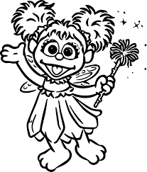 Abby Cadabby Coloring Pages Wecoloringpage Sesame Street Coloring Pages Elmo Coloring Pages Halloween Coloring Pages
