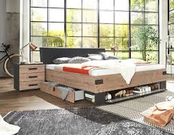 See more ideas about diy bed, bed design, furniture. Bett 180 X 200 Cm Stockholm Angebot 24 Reduziert Silver Fir Graphit Stauraumbetten