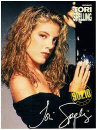 Icon of the 90's, tori spelling, is collaborating with sodastream to help spread the message. Tori Spelling Beverly Hills Mini Poster Online Shop Retrendo