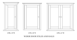 Wider Door Stiles And Rails Custom Furniture Home Furnishings Home Decor