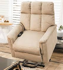 Fortia electric massage recliner chair full body zero gravity bluetooth heat. Power Lift Chair For Elderly Reclining Chair Sofa Electric Recliner Chairs With Remote Control Soft Fabric Lounge Beige Buy Online In Japan At Desertcart Jp Productid 112214509