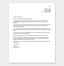 Name of the recipient's organization. Tenant Reference Letter How To Write With Format Samples