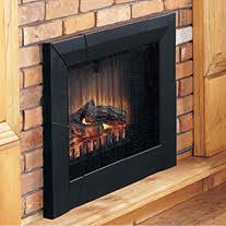 The big difference is that it doesn't need to combust gas or wood. Electric Plug In Exp Trim Package Dfi23trimx Dimplex