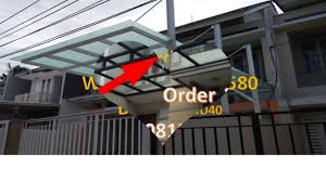 Harga kanopi kain per meter dengan rangka besi pipa/hollow mulai dari rp. Kanopi Polycarbonate Total Logam